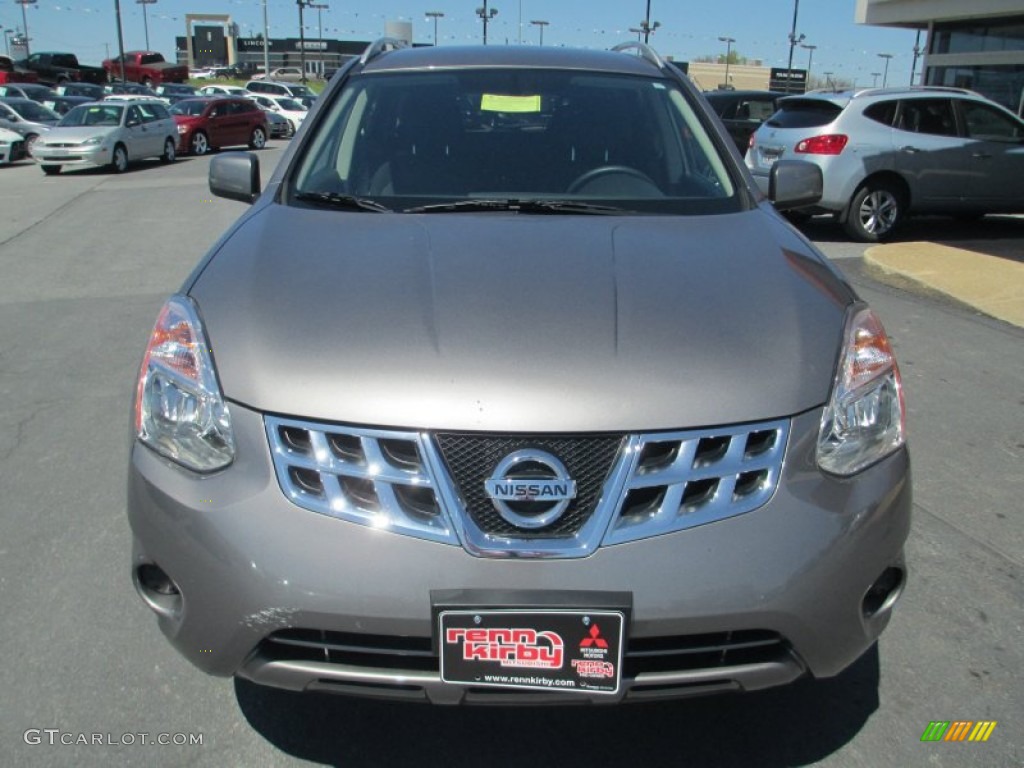 2011 Rogue SV AWD - Platinum Graphite / Black photo #2