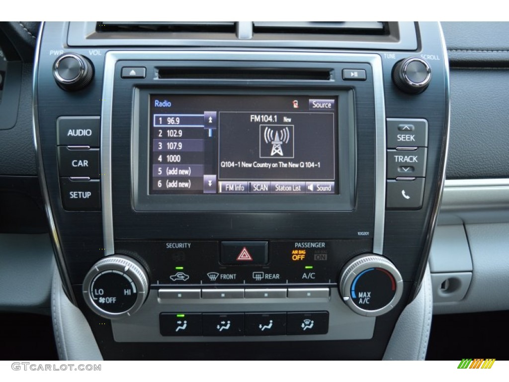 2014 Camry L - Attitude Black Metallic / Ash photo #12