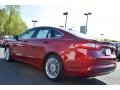 2014 Ruby Red Ford Fusion Hybrid SE  photo #26