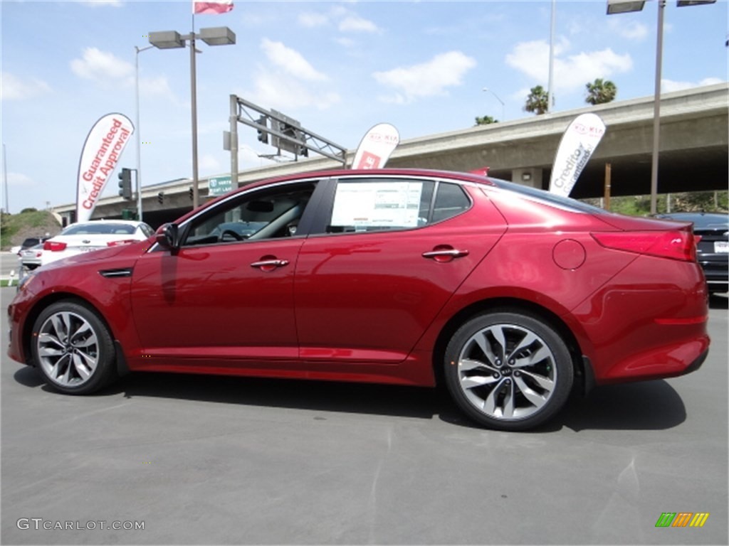 Remington Red 2014 Kia Optima SX Exterior Photo #92870168