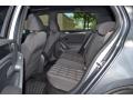 2010 Volkswagen GTI Interlagos Plaid Cloth Interior Rear Seat Photo