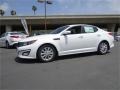 2014 Snow White Pearl Kia Optima EX  photo #5