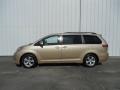 2013 Sandy Beach Metallic Toyota Sienna LE  photo #2