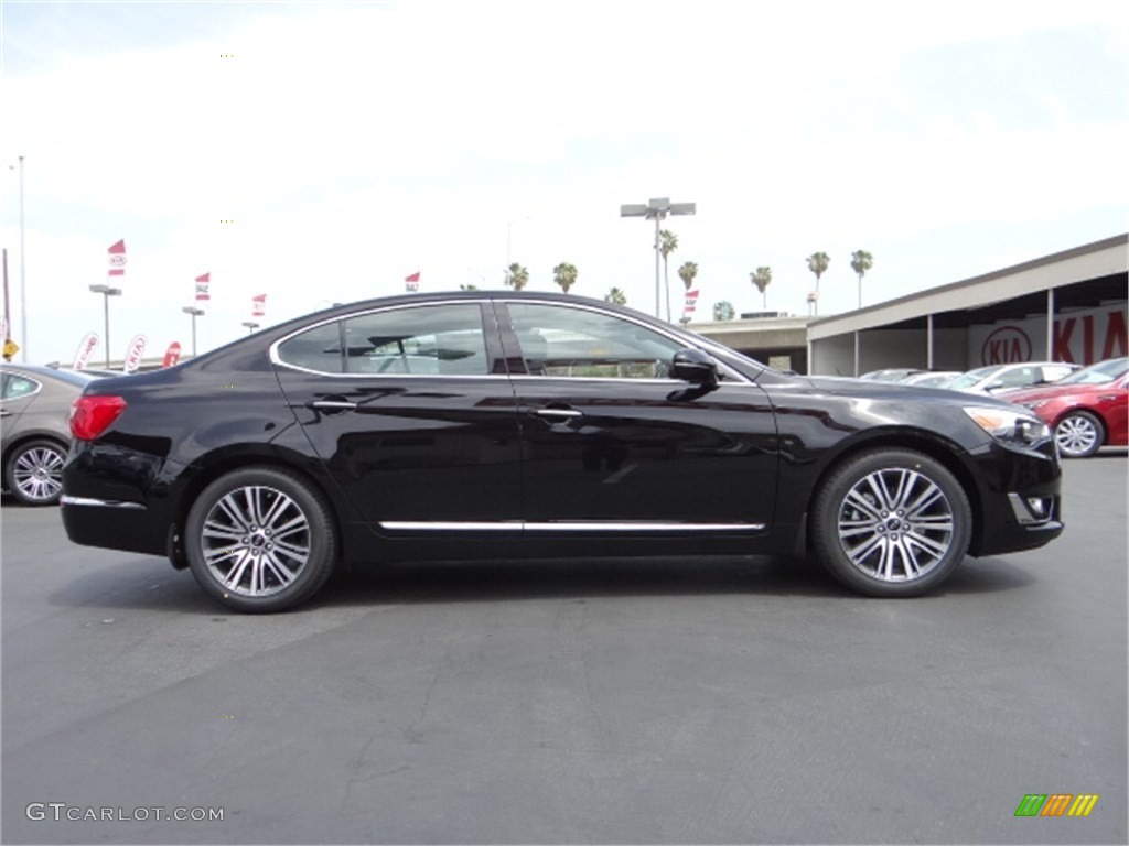 2014 Cadenza Premium - Aurora Black / Black photo #2
