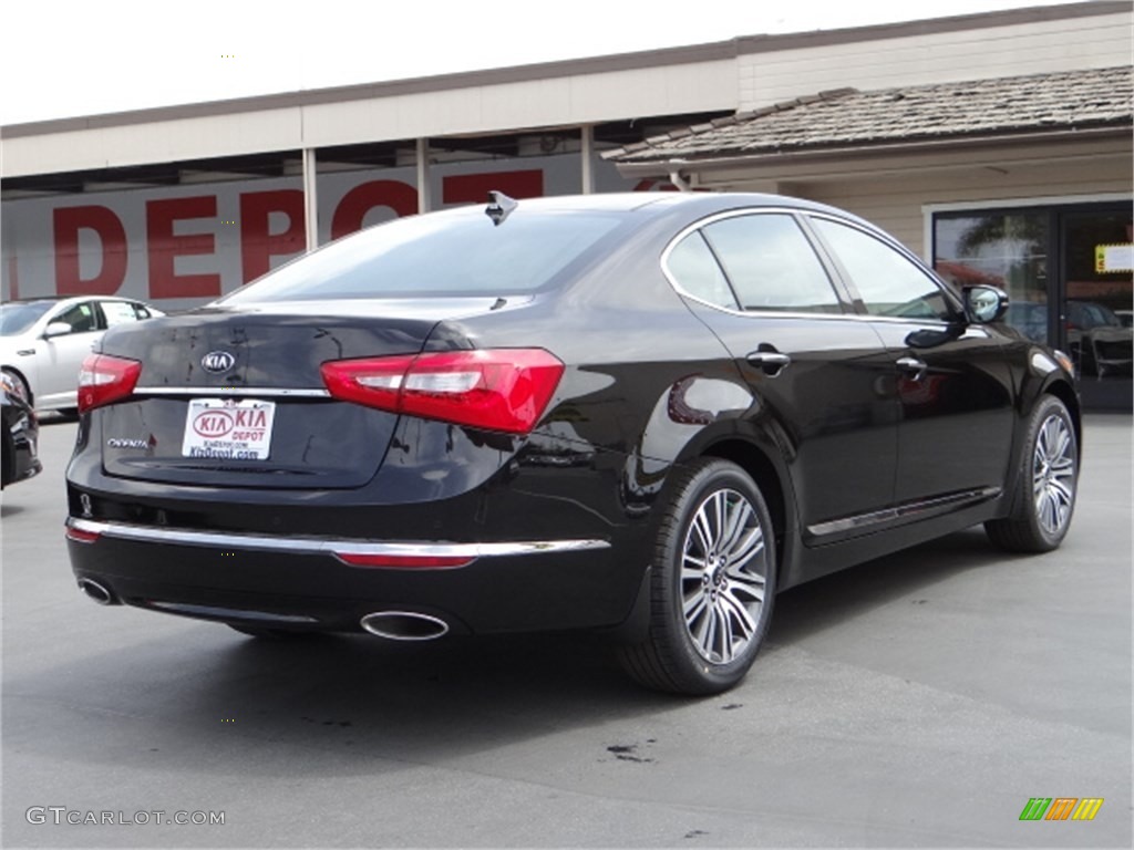 2014 Cadenza Premium - Aurora Black / Black photo #3