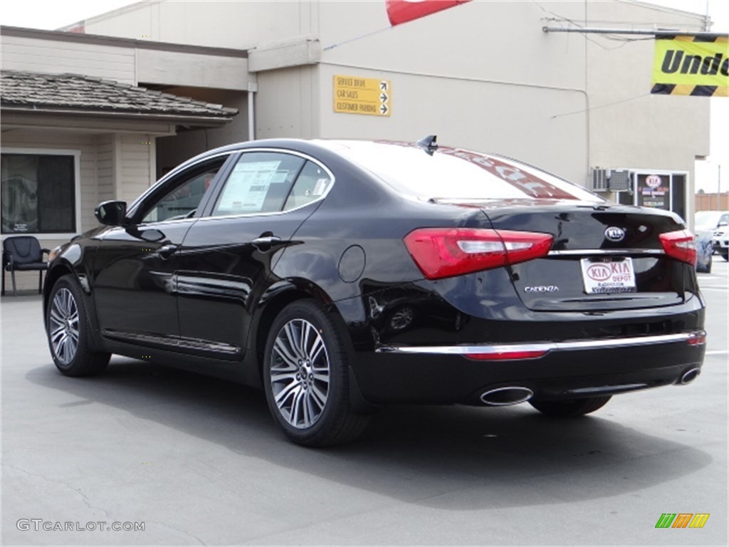 2014 Cadenza Premium - Aurora Black / Black photo #4