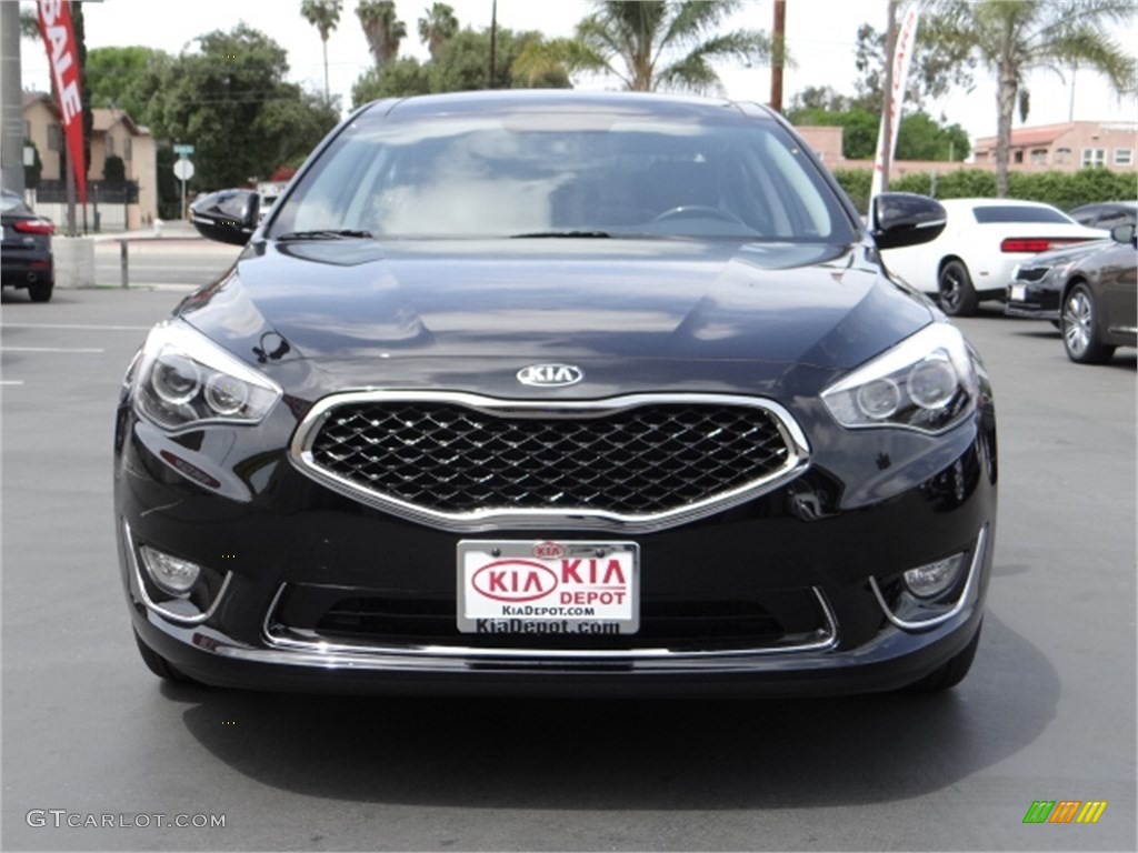 2014 Cadenza Premium - Aurora Black / Black photo #7