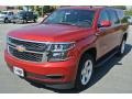 2015 Crystal Red Tintcoat Chevrolet Suburban LT 4WD  photo #2