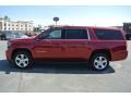 2015 Crystal Red Tintcoat Chevrolet Suburban LT 4WD  photo #3
