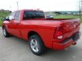 2014 Flame Red Ram 1500 Express Quad Cab 4x4  photo #3