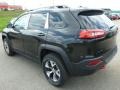 2014 Brilliant Black Crystal Pearl Jeep Cherokee Trailhawk 4x4  photo #3