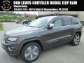 2014 Granite Crystal Metallic Jeep Grand Cherokee Overland 4x4  photo #1