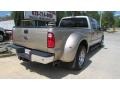 2013 Pale Adobe Metallic Ford F350 Super Duty XLT Crew Cab Dually  photo #8