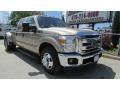 2013 Pale Adobe Metallic Ford F350 Super Duty XLT Crew Cab Dually  photo #13