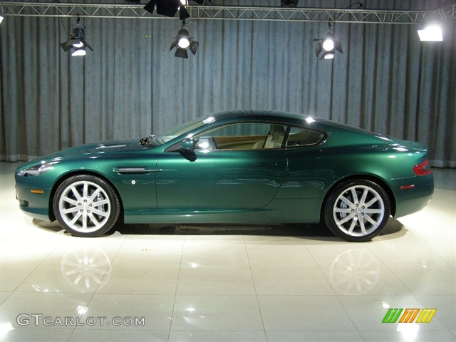 2005 DB9 Coupe - Green / Beige photo #15