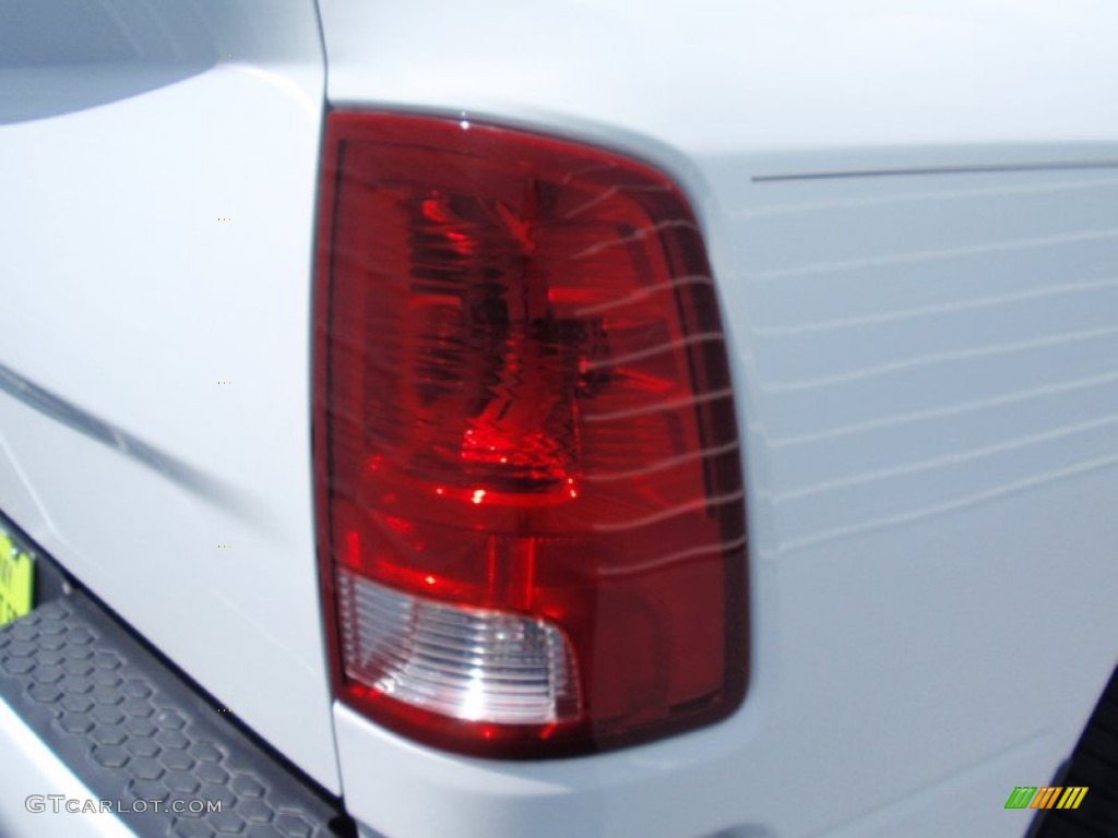 2012 Ram 1500 ST Quad Cab - Bright White / Dark Slate Gray/Medium Graystone photo #18