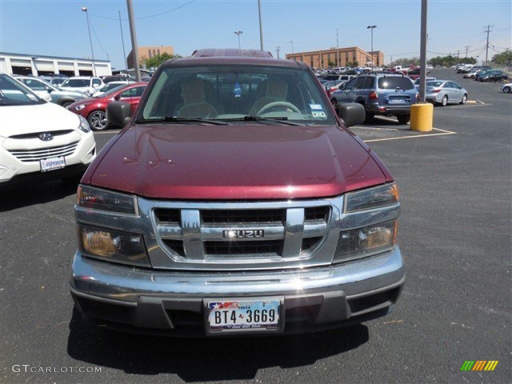 2007 i-Series Truck i-290 S Extended Cab - Deep Crimson Red Metallic / Medium Pewter photo #2