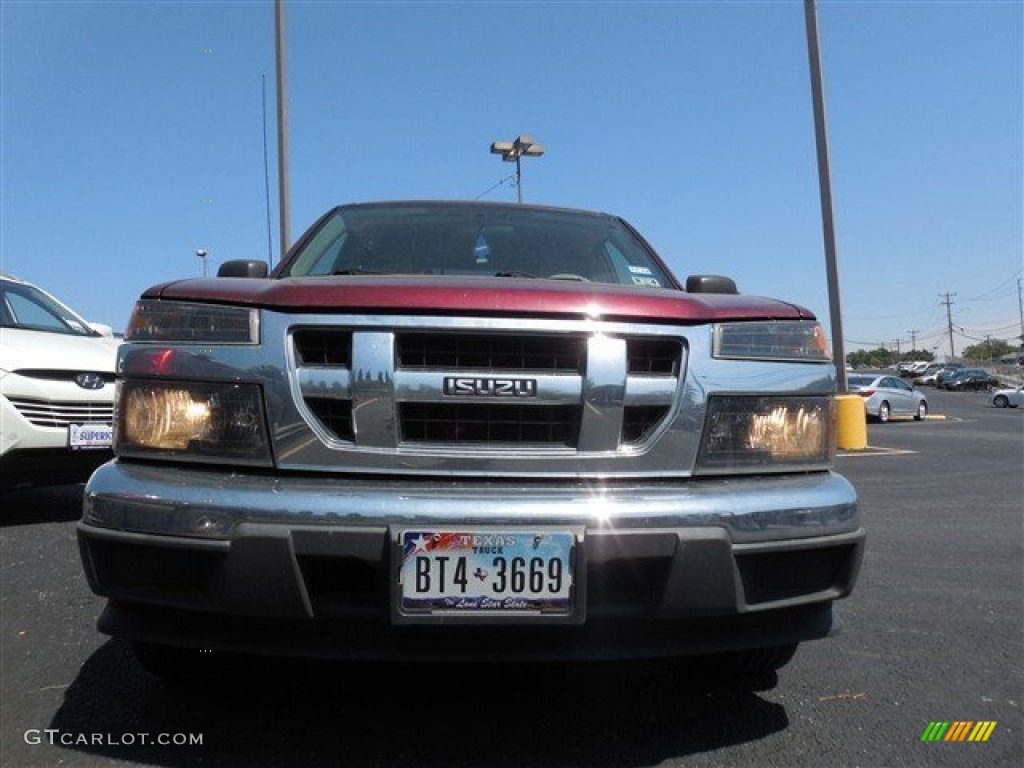 2007 i-Series Truck i-290 S Extended Cab - Deep Crimson Red Metallic / Medium Pewter photo #3