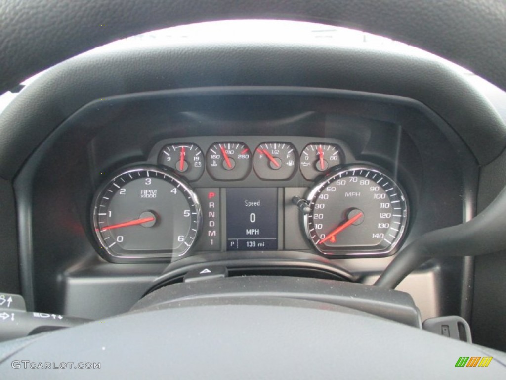 2015 GMC Sierra 2500HD Regular Cab Utility Truck Gauges Photos