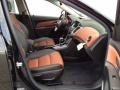 Jet Black/Brick 2012 Chevrolet Cruze LTZ Interior Color