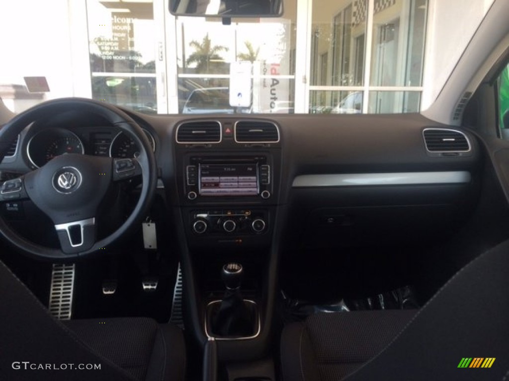2012 Golf 4 Door TDI - Shark Blue Metallic / Titan Black photo #12