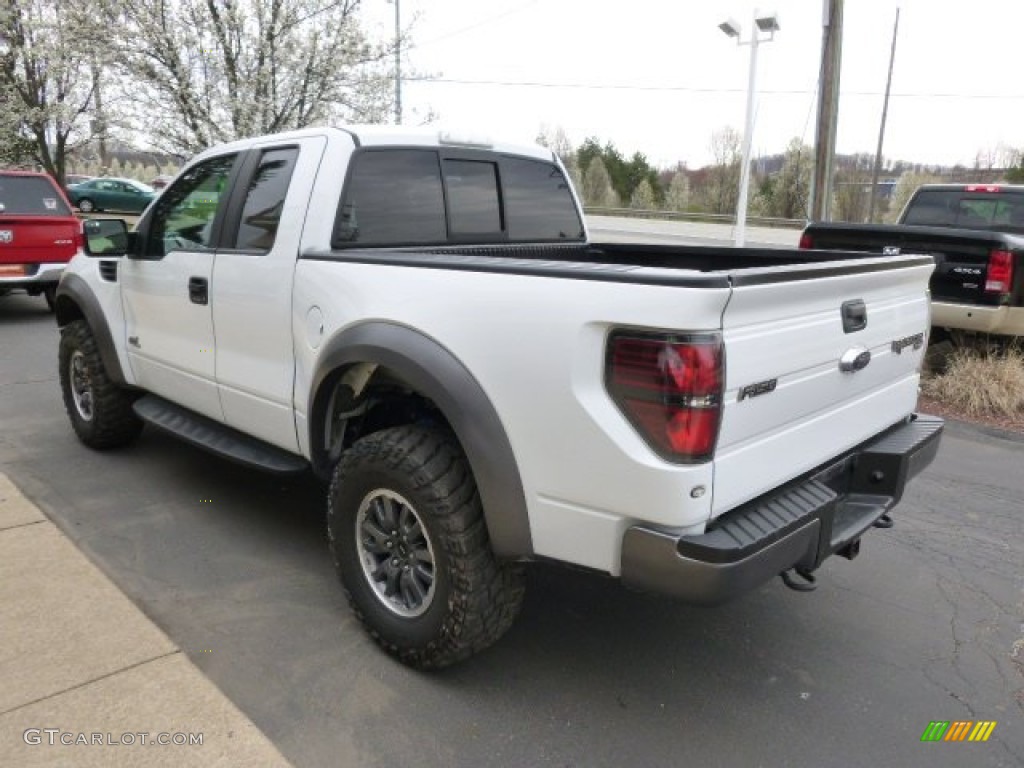 Oxford White 2011 Ford F150 SVT Raptor SuperCab 4x4 Exterior Photo #92881457