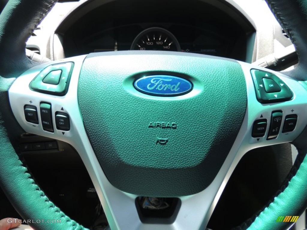 2014 Explorer Limited - Sterling Gray / Charcoal Black photo #23