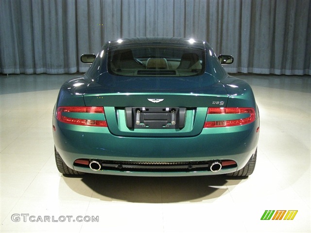 2005 DB9 Coupe - Green / Beige photo #16