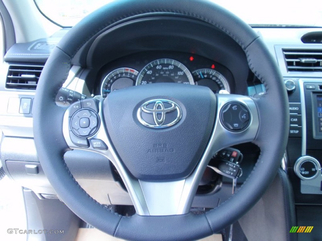 2014 Camry SE - Super White / Black photo #30