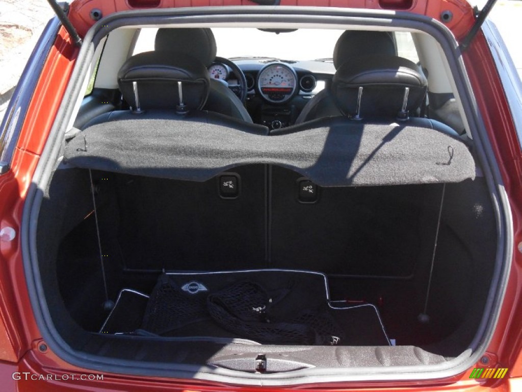 2011 Cooper Hardtop - Spice Orange Metallic / Carbon Black photo #6