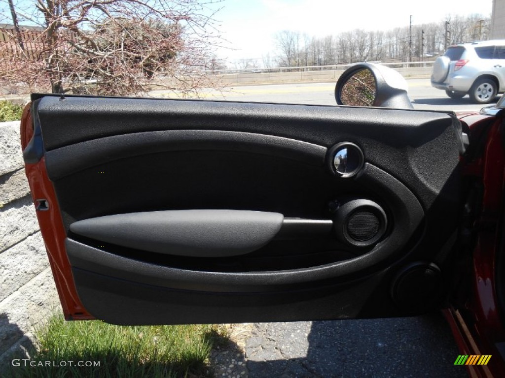 2011 Cooper Hardtop - Spice Orange Metallic / Carbon Black photo #15