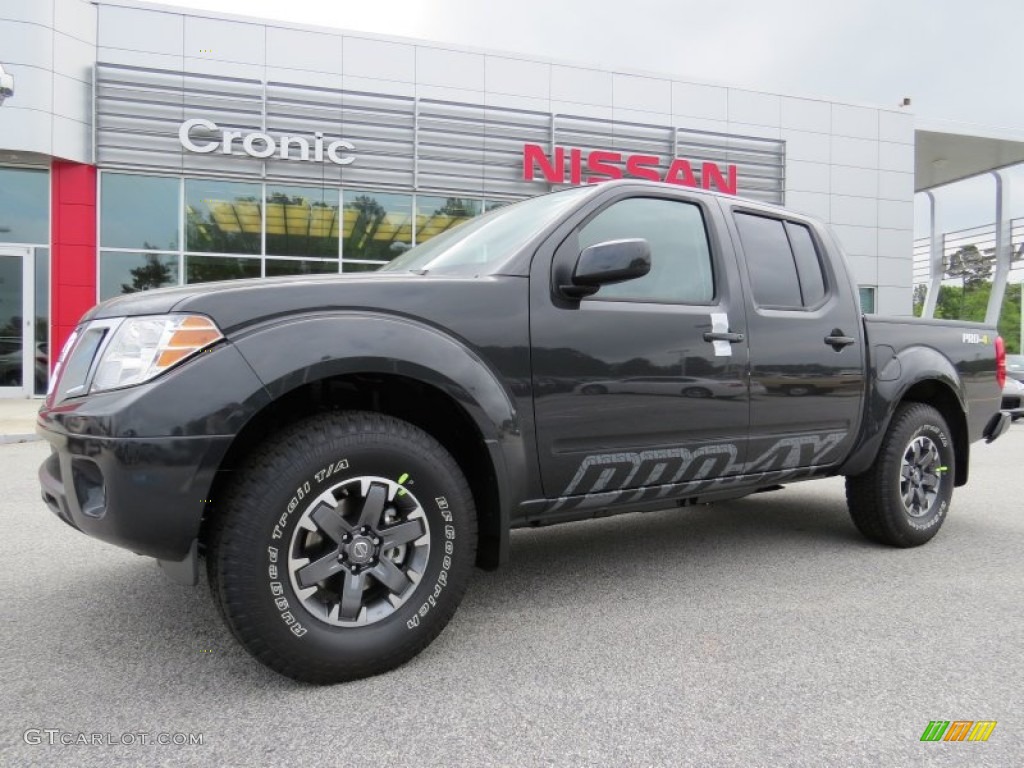 2014 Frontier Pro-4X Crew Cab 4x4 - Night Armor / Pro-4X Graphite/Steel photo #1