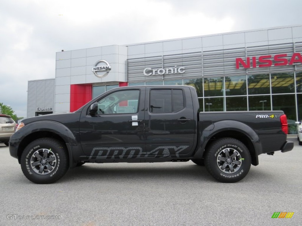 2014 Frontier Pro-4X Crew Cab 4x4 - Night Armor / Pro-4X Graphite/Steel photo #2
