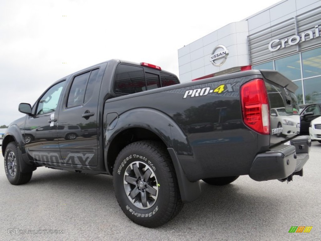2014 Frontier Pro-4X Crew Cab 4x4 - Night Armor / Pro-4X Graphite/Steel photo #3