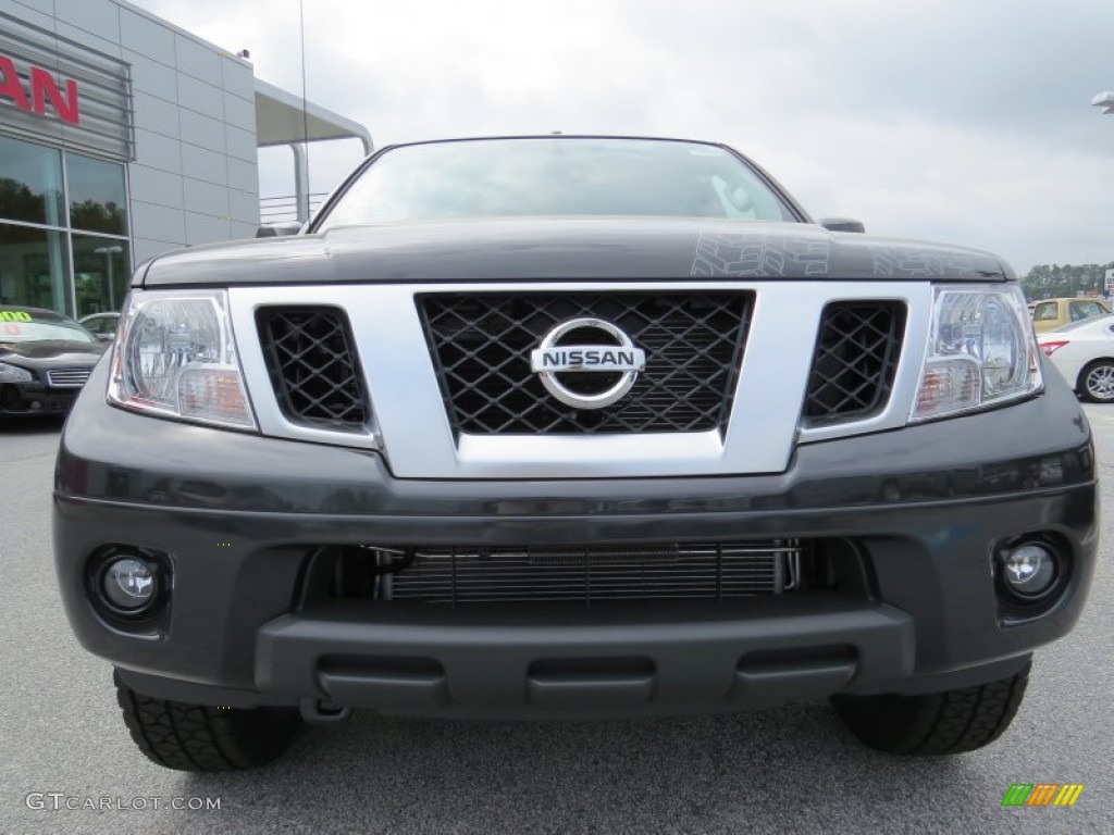 2014 Frontier Pro-4X Crew Cab 4x4 - Night Armor / Pro-4X Graphite/Steel photo #8