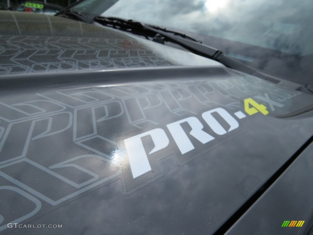 2014 Nissan Frontier Pro-4X Crew Cab 4x4 Marks and Logos Photos