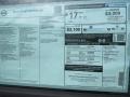 2014 Nissan Frontier Pro-4X Crew Cab 4x4 Window Sticker