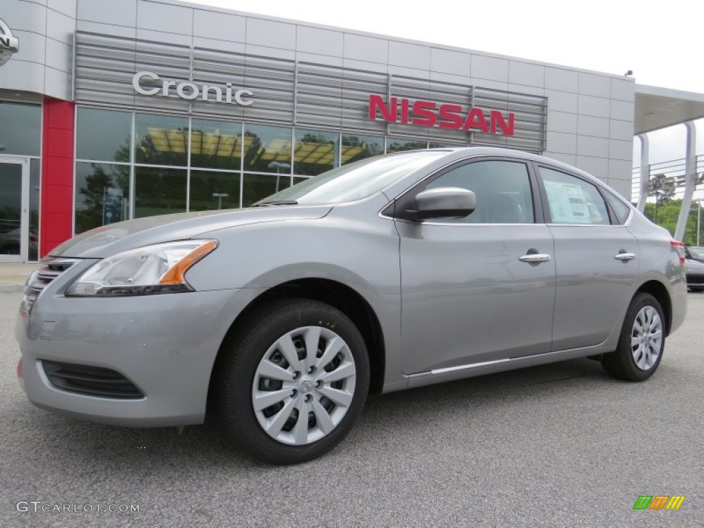 2014 Sentra SV - Magnetic Gray / Charcoal photo #1