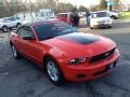 2012 Race Red Ford Mustang V6 Convertible  photo #5