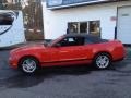 2012 Race Red Ford Mustang V6 Convertible  photo #13