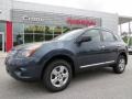 2014 Graphite Blue Nissan Rogue Select S  photo #1