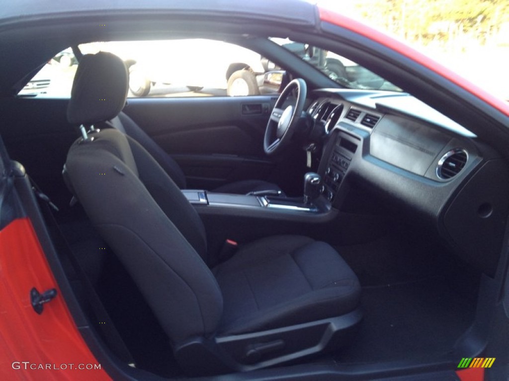 2012 Mustang V6 Convertible - Race Red / Charcoal Black photo #26