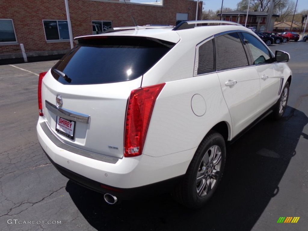 2014 SRX Luxury - Platinum Ice Tricoat / Caramel/Ebony photo #4