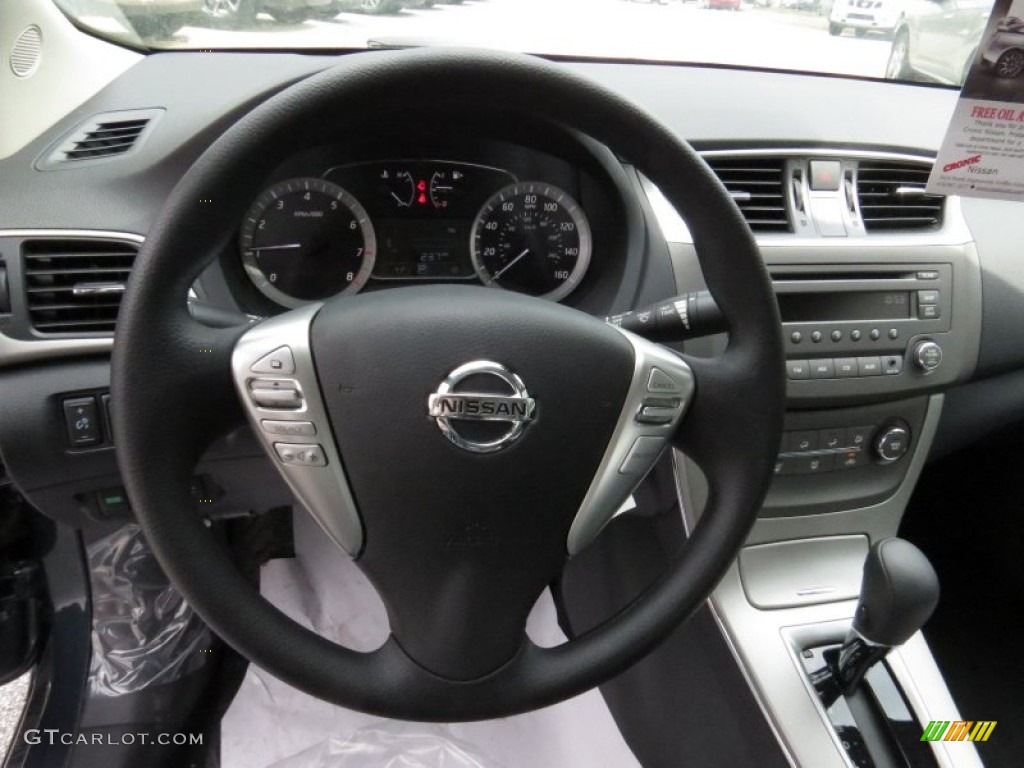 2014 Sentra SV - Graphite Blue / Charcoal photo #11