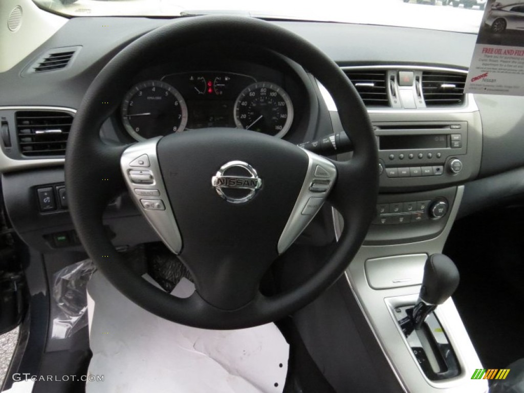 2014 Sentra SV - Graphite Blue / Charcoal photo #11