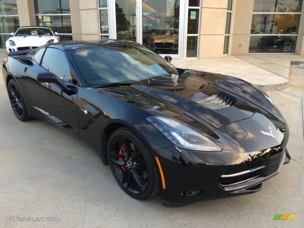 Black 2014 Chevrolet Corvette Stingray Coupe Z51 Exterior Photo #92892947
