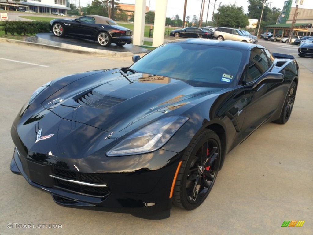Black 2014 Chevrolet Corvette Stingray Coupe Z51 Exterior Photo #92892998