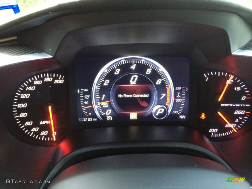 2014 Chevrolet Corvette Stingray Coupe Z51 Gauges Photo #92893151