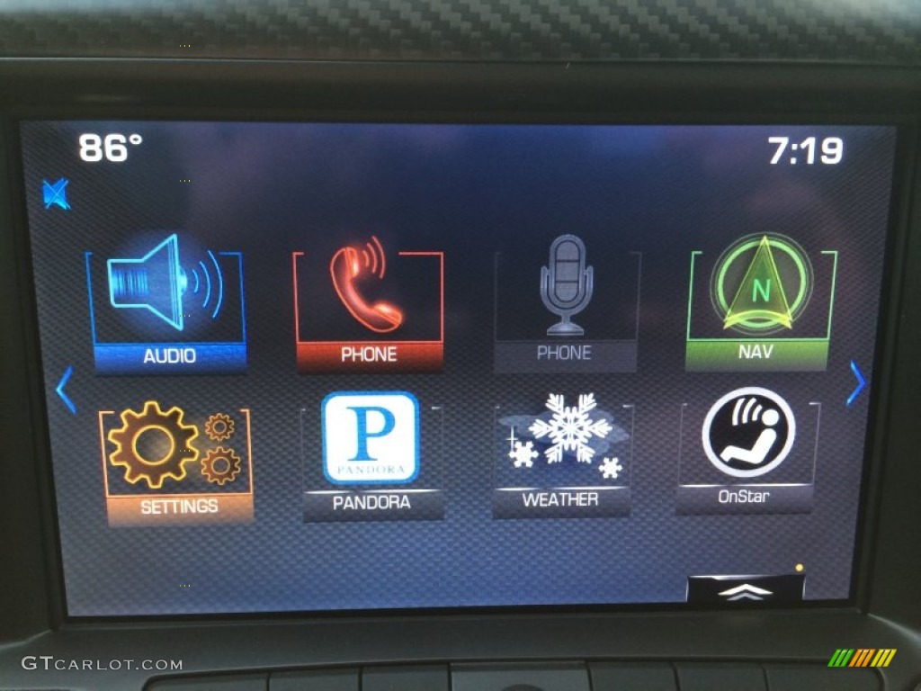 2014 Chevrolet Corvette Stingray Coupe Z51 Controls Photo #92893253