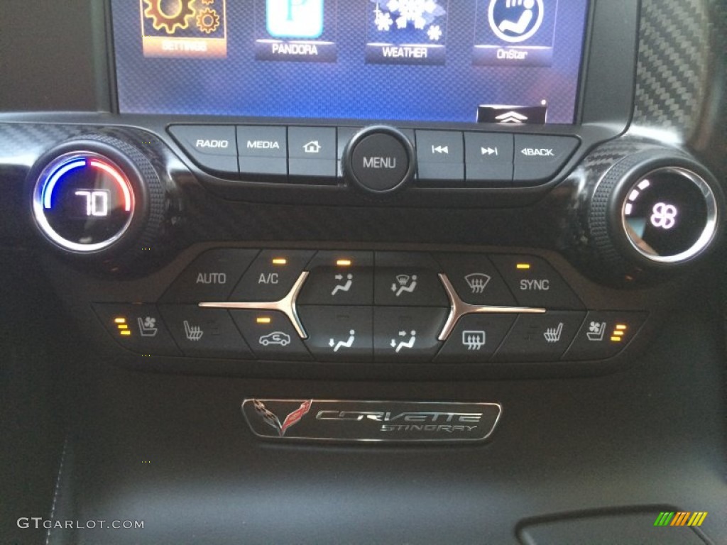 2014 Chevrolet Corvette Stingray Coupe Z51 Controls Photo #92893274